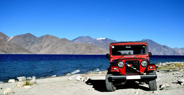  Quad Biking In Nubra Sand Dunes  